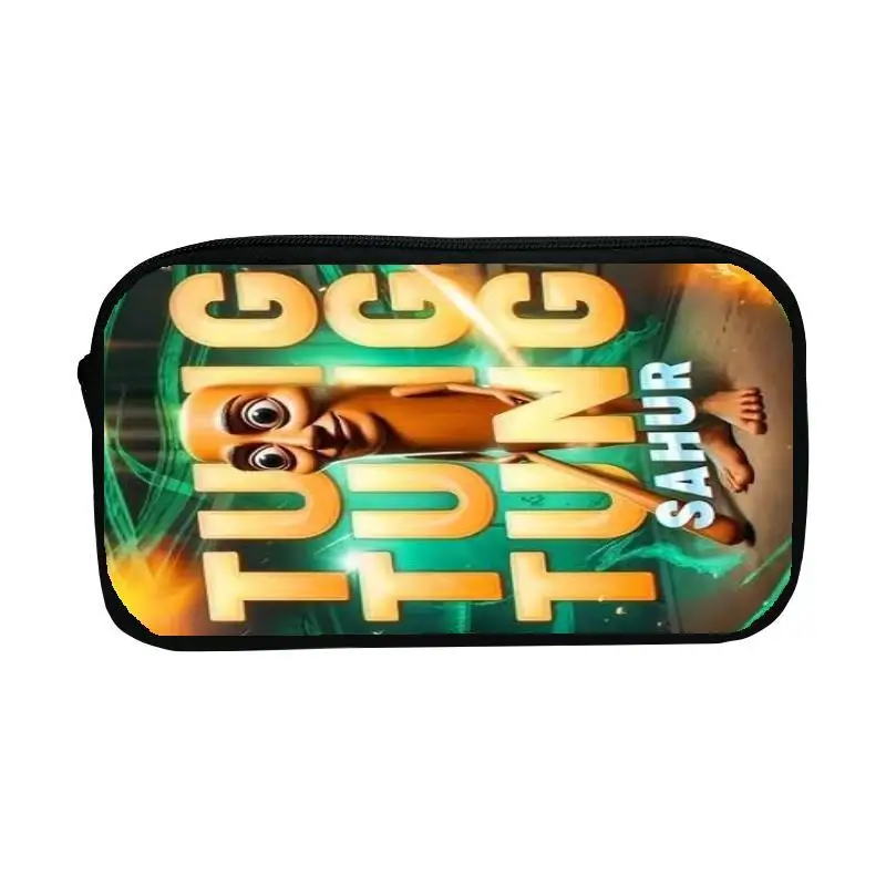 Tralalero Tralala sac à crayons nouveau Tungtung Sahur Brainrot dessin animé papeterie étui enfants retour à l'école stylo pochette enfants cadeaux