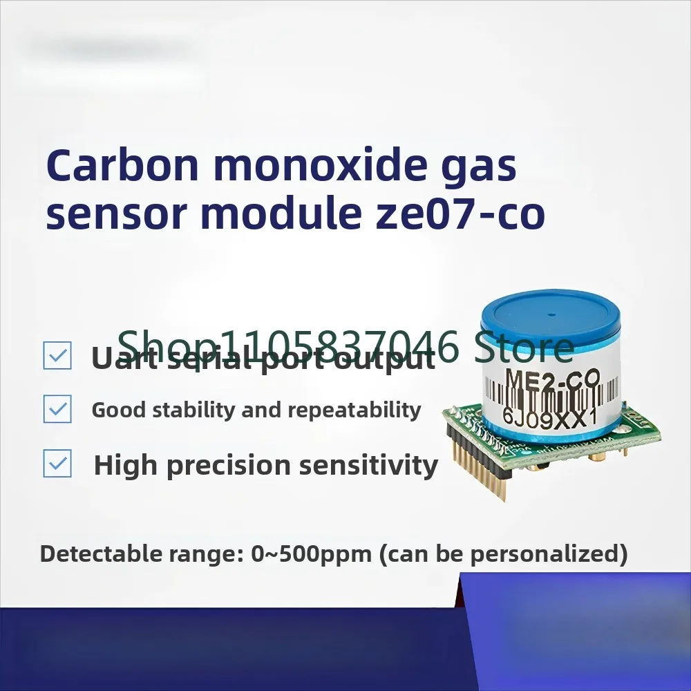 Gas sensor module gas concentration leakage detection element
