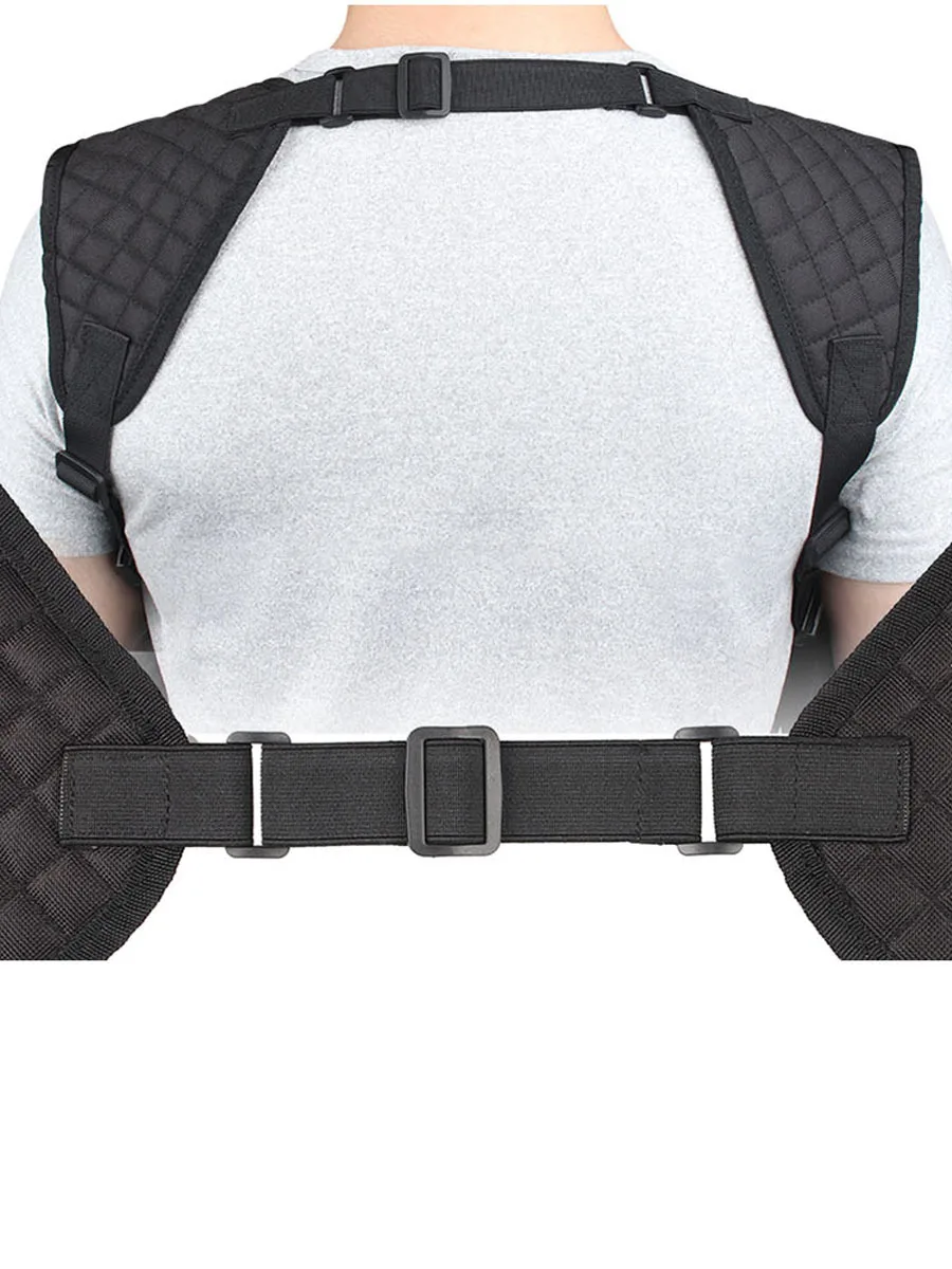 Imagem -03 - Underarm Defense Stealth Holster Outdoor Tactical Holster Dual Magazine Pouch Quick Draw