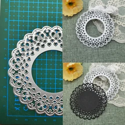 Circular Lace Frame Craft metal cutting dies cut die mold Frame Scrapbook paper craft knife mould blade punch stencils dies