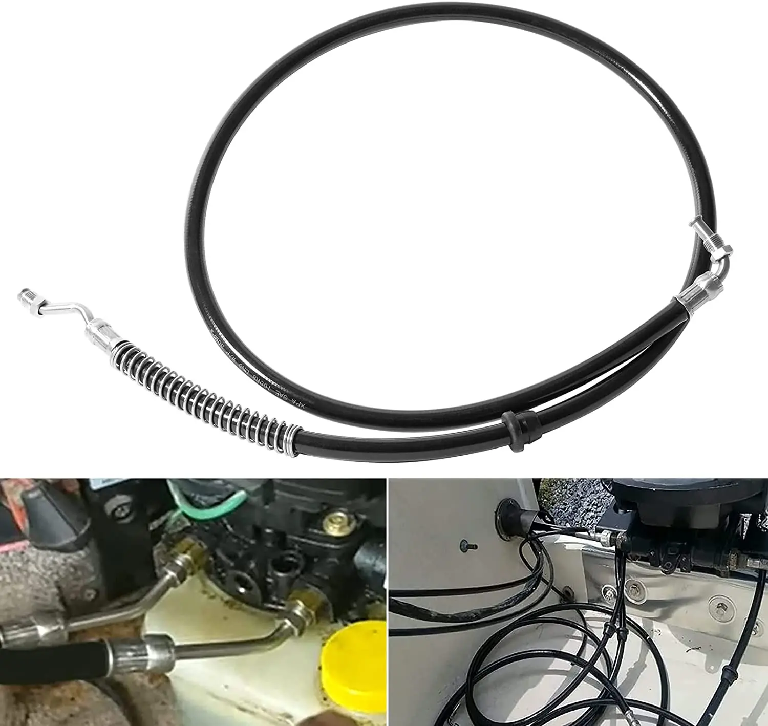 

MX 18-2111 Marine Power Trim Hose For Mercury/Mariner Outboards Motor,Large Diameter 1/4" replaces 32-45959 32-88006 32-97154A1