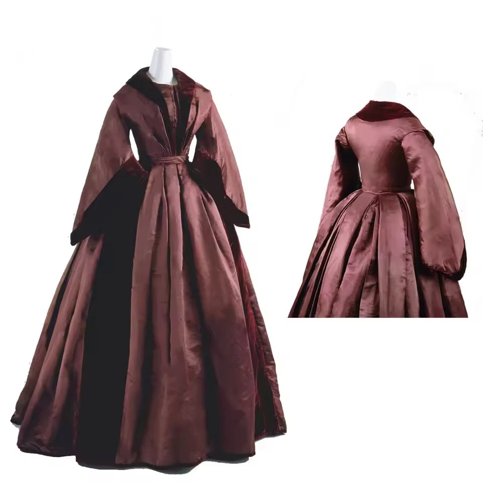 

19-е историческое британское платье, бальное платье французской герцогини, гражданской войны, дневное платье, викторианские колониальные платья, наряд