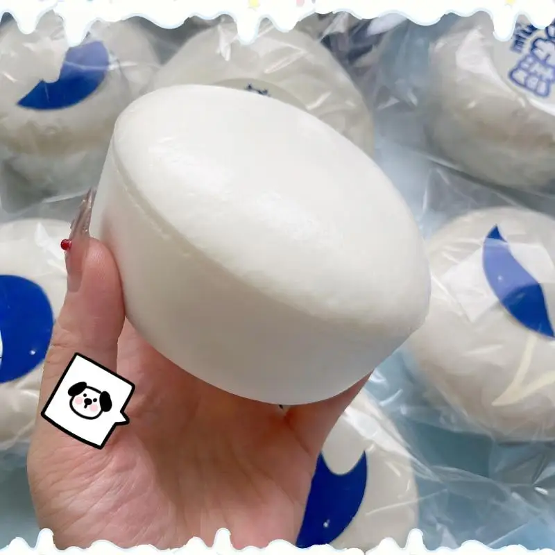 Soft Simulated Toast Squeeze Stress Relief Toys Squishy Bread Squeeze Fidget Toys Decompression Slow Rebound Sensory Toy Adults