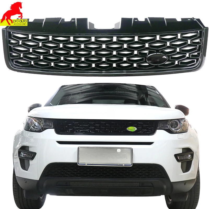 

Suitable for 2015-2019 Land Rover Discovery Sport Front Bumper Grille Honeycomb shaped Grill Dymaic Racing Grills Car Styling