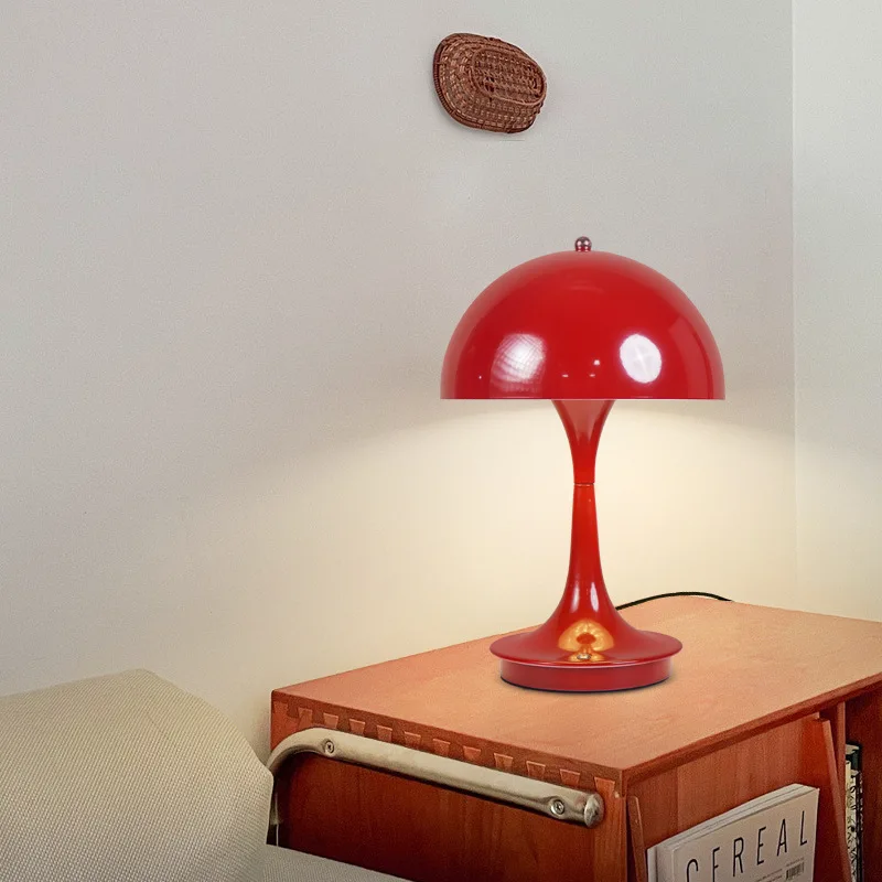 

Nordic Danish Designer Table Lamp Home Bedroom Bedside Light Lantern Medieval Creative Dimming Touch Night Light Decor Desk Lamp