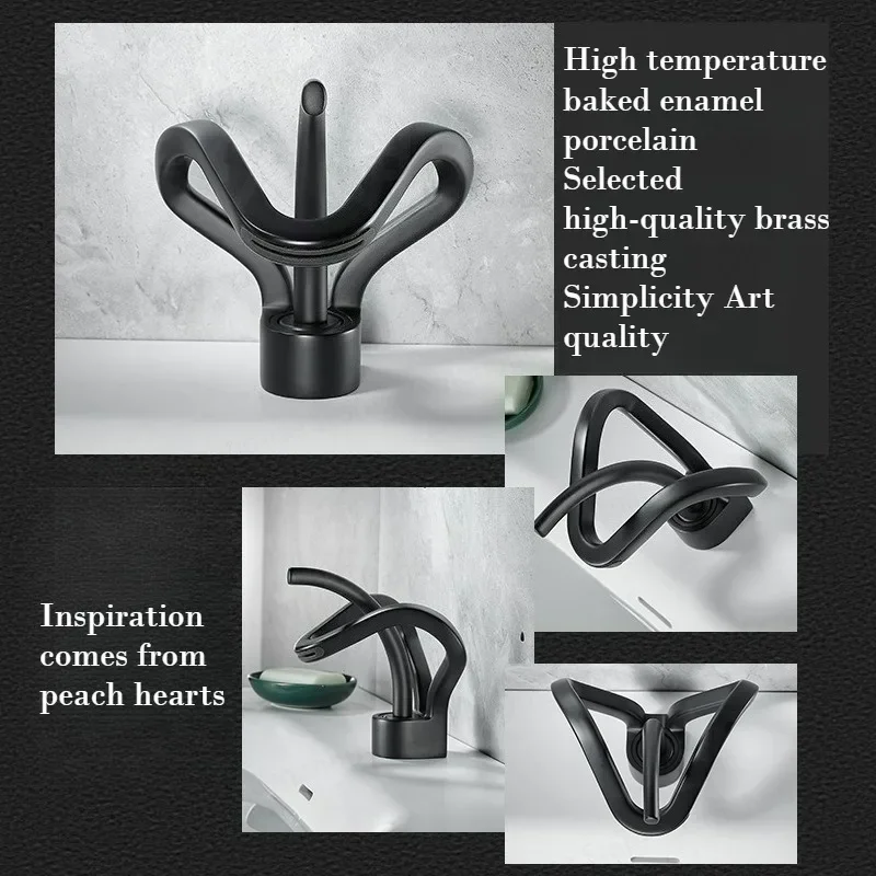 

Luxury Brass Waterfall Basin Faucet Deck Mounted Bathroom Washbasin Mixer Tap Hot Cold Wash Sink Faucets