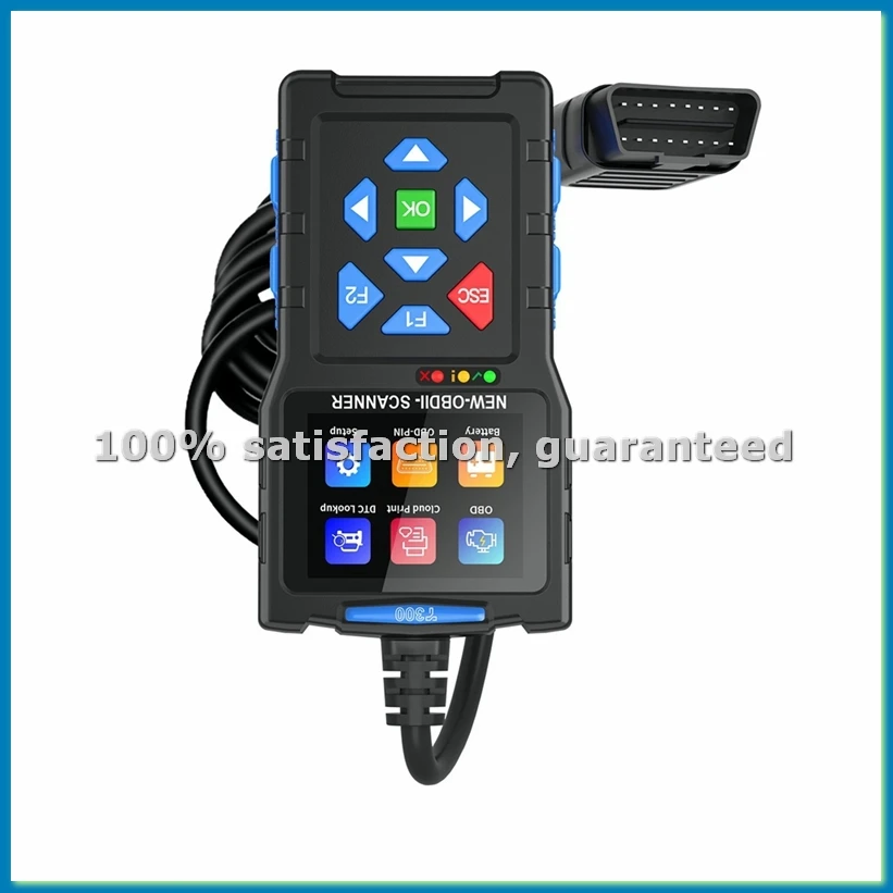 

Диагностический сканер T300 OBD2: превосходный инструмент для проверки кодов ошибок двигателя с режимом сброса, 6 режимов, 8 уровней готовности для всех автомобилей - A31R