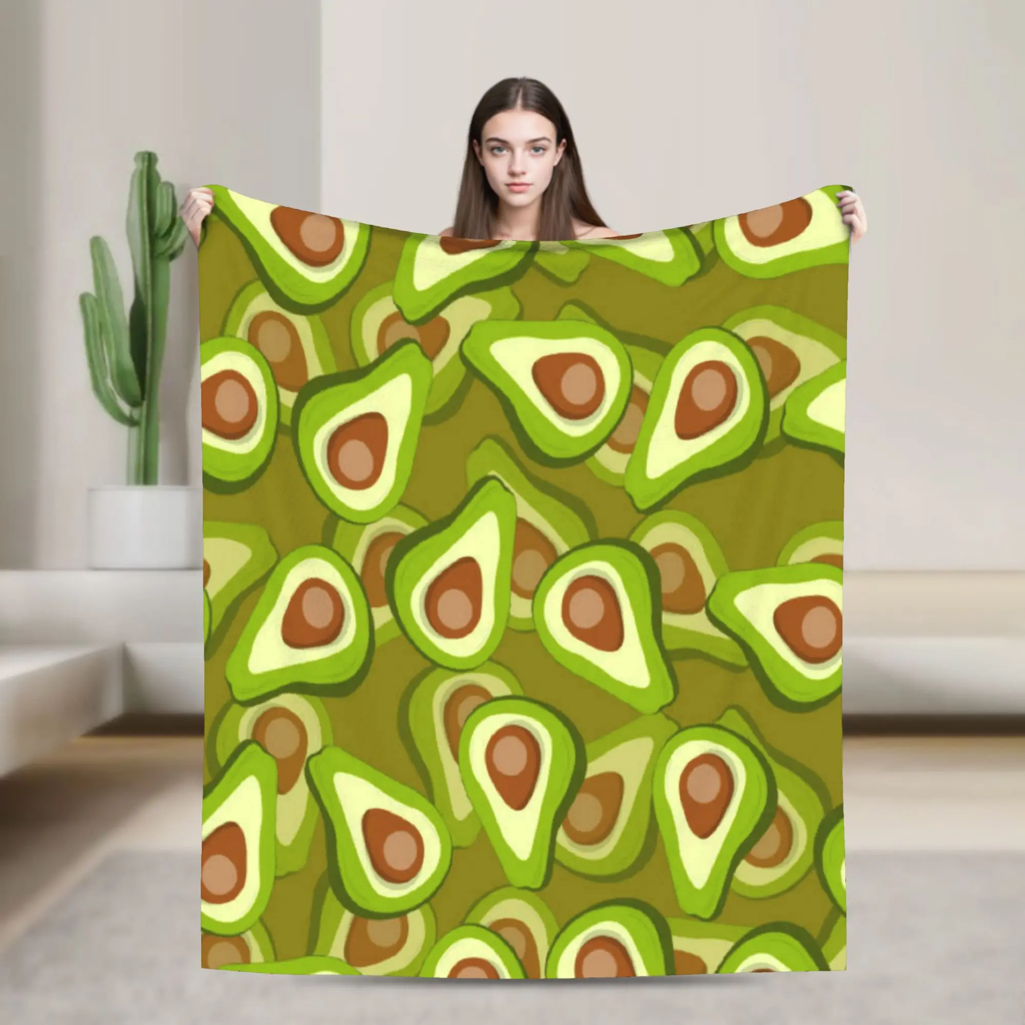 Cute Fruit Vegetable Blankets  Super Warm Fashion Plush Throw Blanket For Girls Boys Couch Bed Flannel Bedspread Bed Cover
