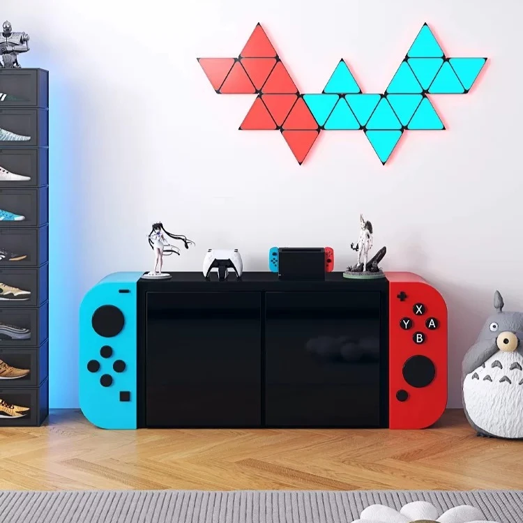 Weird Side Tv Stand Entertainment Design Movable Partitions Tv Cabinets Modern Shelf Mueble Salon Living Room Furniture