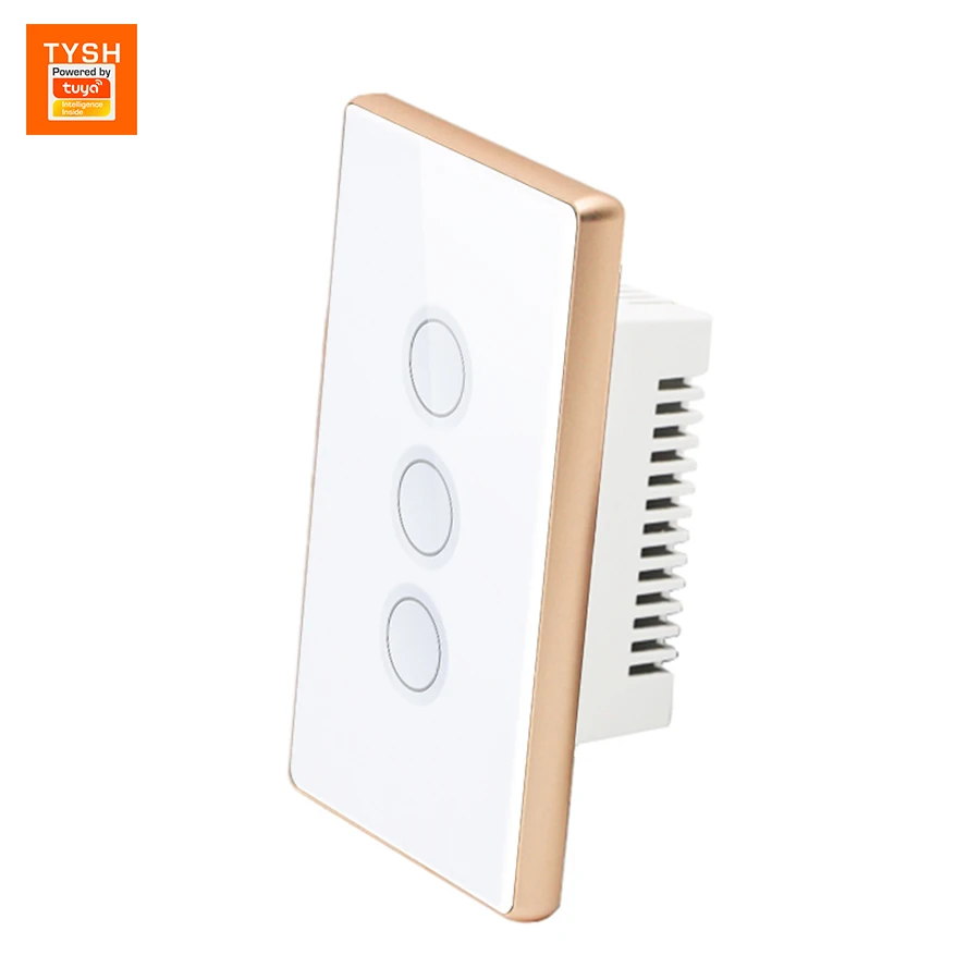 STLF Factory Us/الاتحاد الأوروبي لوحة اللمس الزجاجية القياسية واي فاي زيجبي الذكية الكهربائية الجدار مفتاح الإضاءة لجوجل هوم اليكسا #2