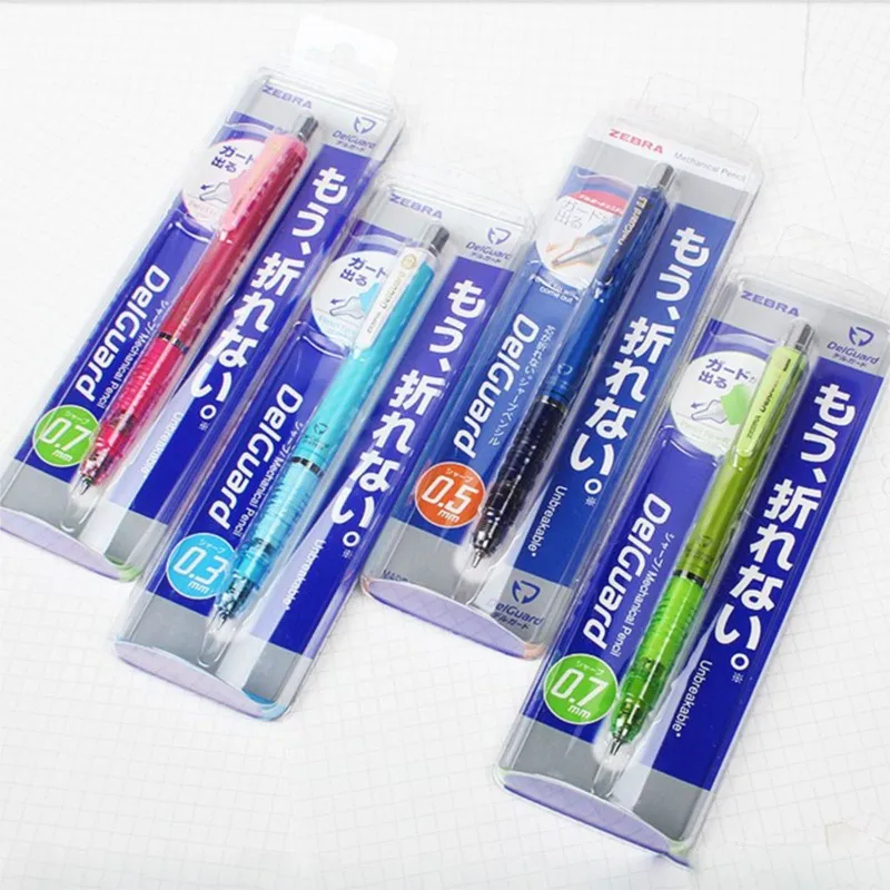 One Piece New Arrival Continuous Core Mechanical Pencil  0.7 mm 6 colors available school supp