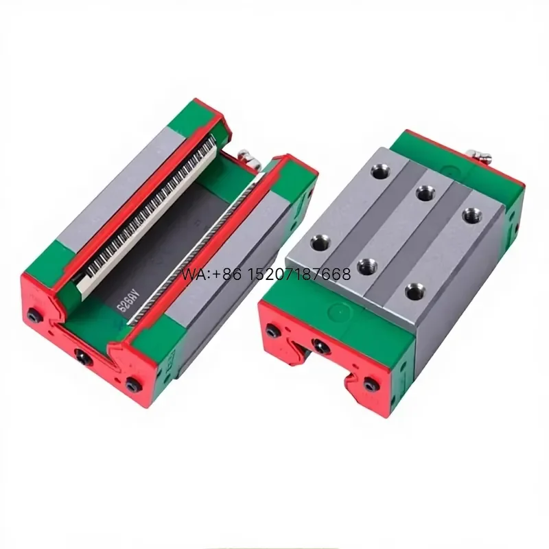 Wmwmnu for HIWIN Linear Guide RGH30HA RGW30CA RGH30CA Block Slider Rail Guideway Bearings for CNC Tools 3D Printer