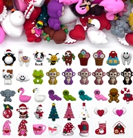 5/10/20PCS 3D Silicone Beads DIY Necklaces Plastic Pen Beads Key Chains Car Decoration Chains Bag Chains Jewelry focal beads