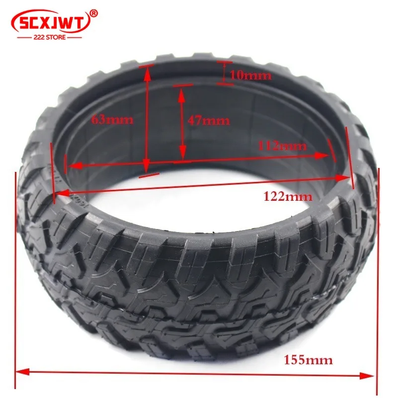 6.5-inch solid tires suitable for high-quality 6.5-inch air cushioned unicycles on mini intelligent self balancing scooters