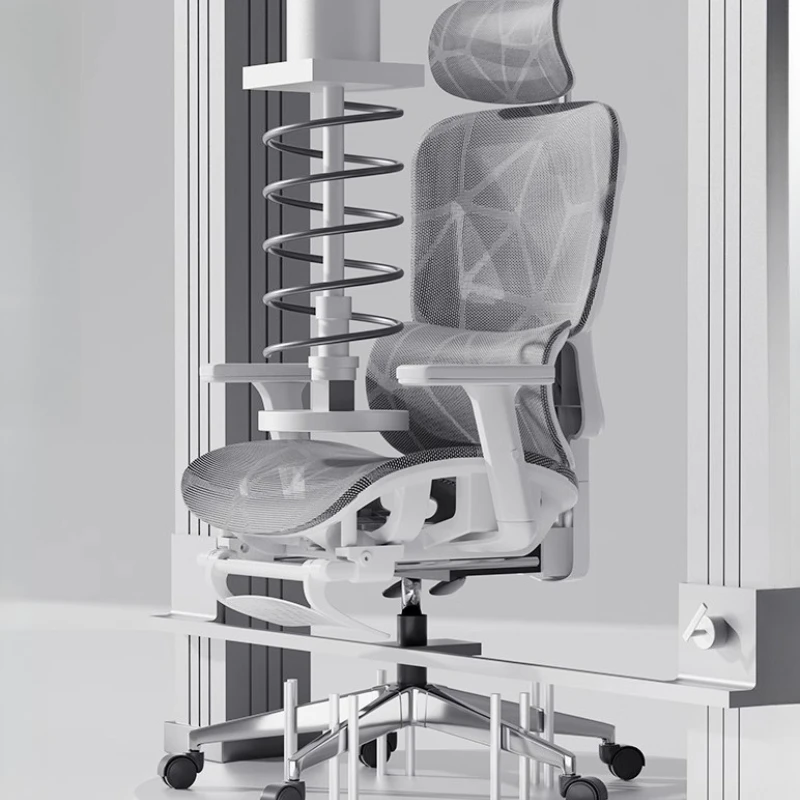 

Ergonomic Rotating Chair Designer High Back Executive Comfy Wheels Unusual Chair Footrest Comfortable Silla Gamer Furniture