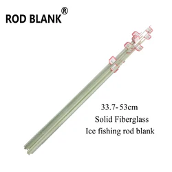 Rod Blank  5Pcs/Lot Solid Fiberglass Rod Blank 33.7-53cm Tip Section Ics Fishing Rod Blank Rod building Repair Component