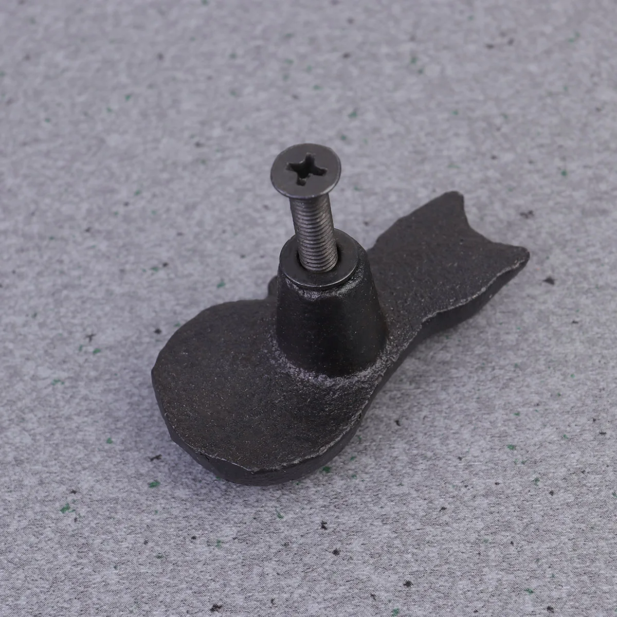 

4 шт. чугунные ручки для гардероба, черные ручки для шкафа, металлические ручки, аксессуары для дома, ящик, кухонная дверная фурнитура, прочный винтажный