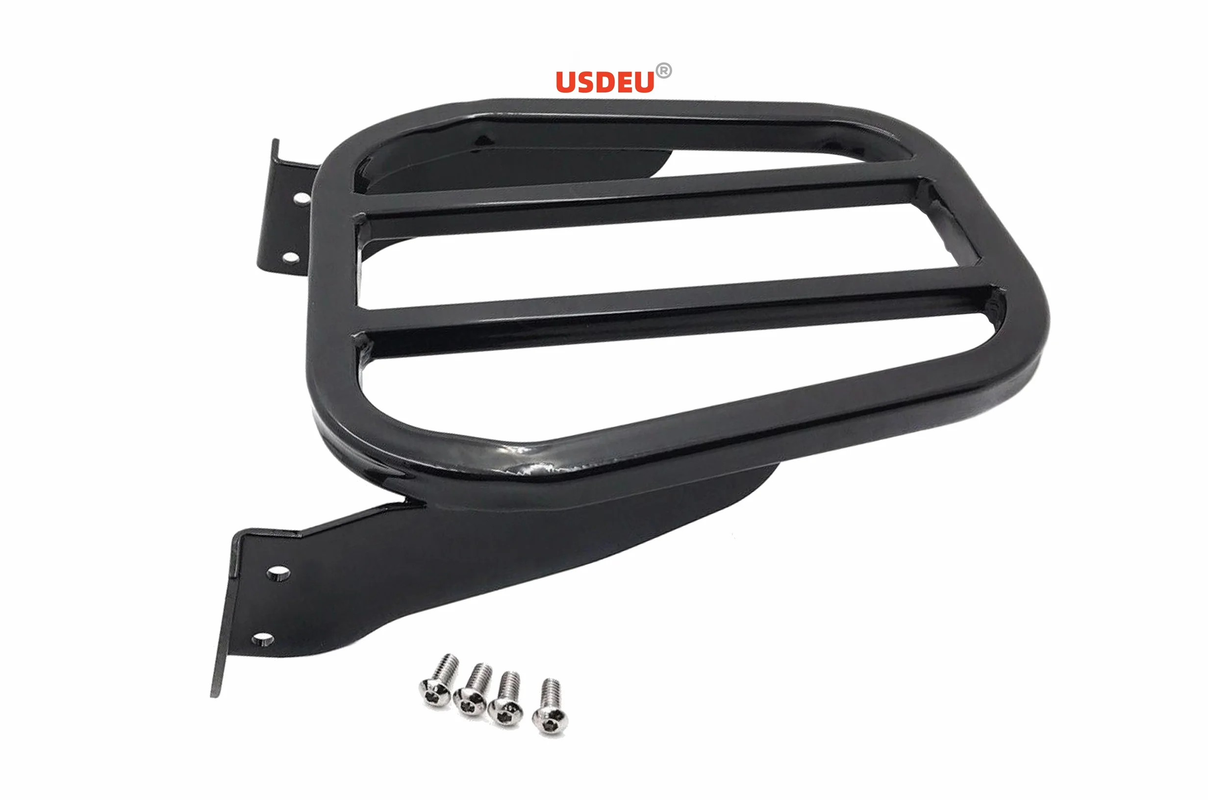 Motorcycle Luggage Racks For XL H-D Detachables Sideplates Dyna Detachable Sideplates FLST, FLSTC, FLSTNSE and FLSTSC