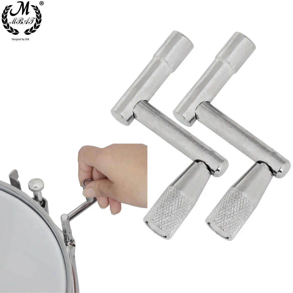 2 unids/set kit de batería llave Z llave de afinación de tambor tipo Z llave estándar regulador herramientas clave accesorios de instrumentos de percusión