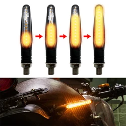 2pcs Motorcycle Led Turn Signals Directional Indicators Flashing Rear Tail Brake Flasher Light Stop Signal Light Motorcycle Lamp