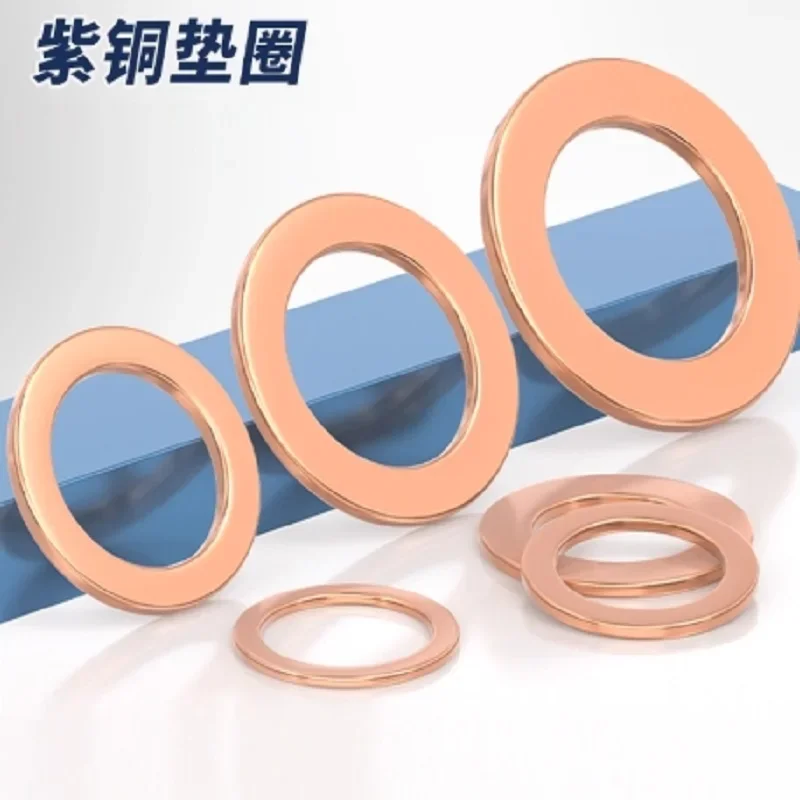 M3 M4 M5 M6 M7 M8 M9 M10 M11 M12 M13 M14 M15 M16 M17 M18 M20 M21 M22 M23 M24 M27 M30 M33 M36 M42 Copper Sealing Washers Metric