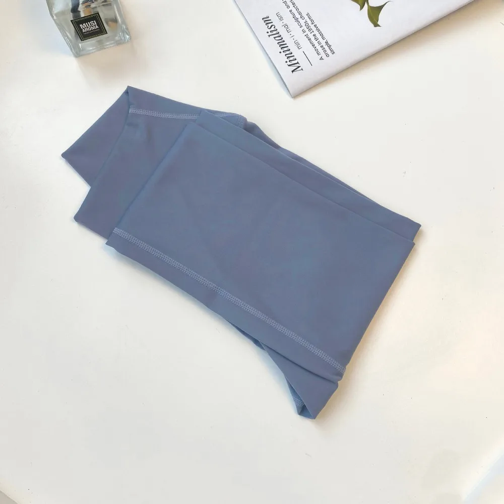 

Leggings Cream Colored Yoga Pants High Waist Stretchy Fitness Pants Breathable Quick Drying Exercise Cropped Pants Fitness