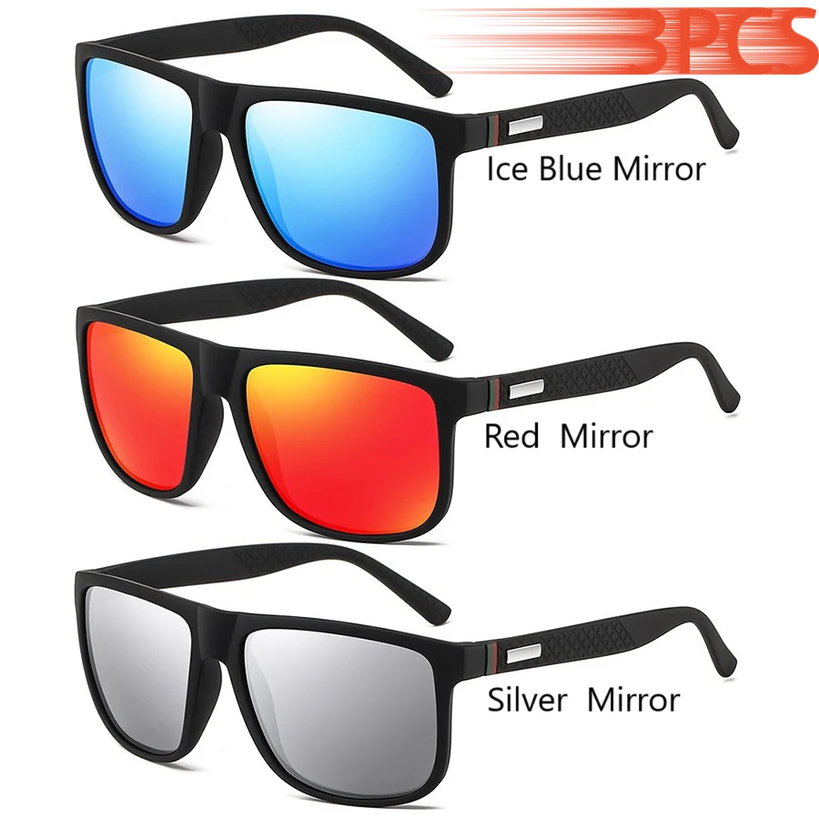 SNQP Vintage Square Sunglasses UV400 6