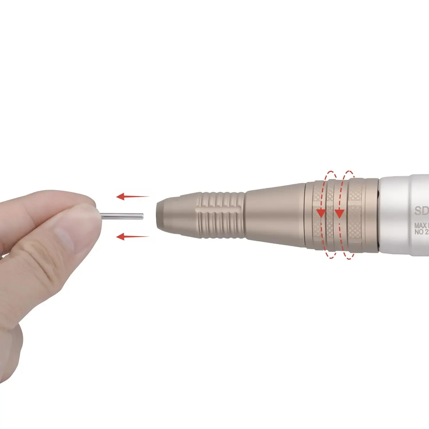 LBM Up200 Nail Drill Handpiece 3 Pins Professional E File for Gel Polish SDE H200 Handle 35000RPM Nail tool