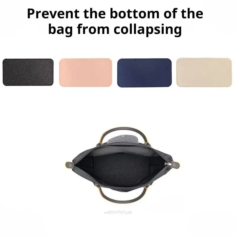 X5XA Felt Bottom Panel Bag Liner Board For Bags Provides Stability And Protections