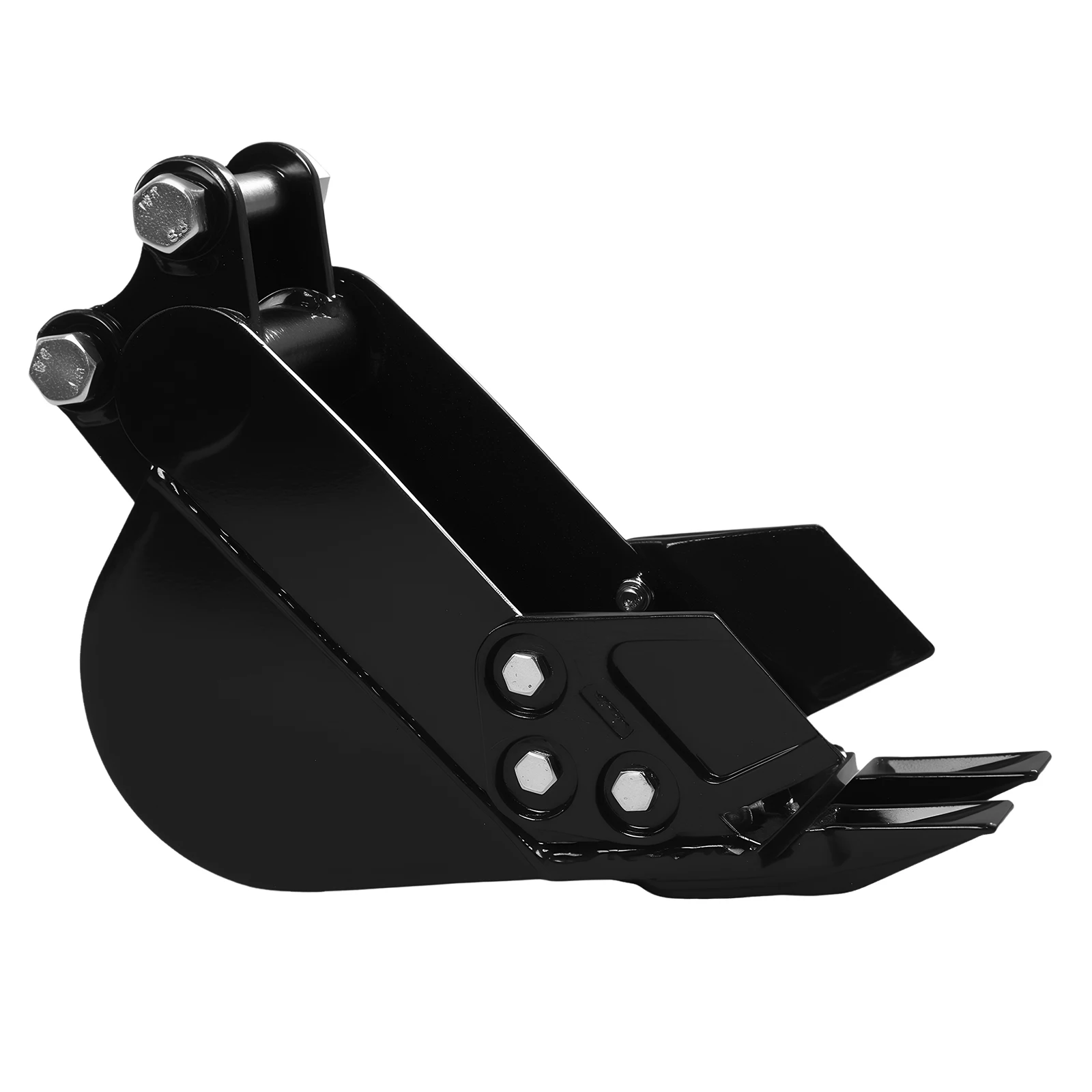 

200mm Digging Soil Excavator Bucket with Metal Teeth Manganese Steel Trench Digger Bucket Pipeline Excavation & River Dredging