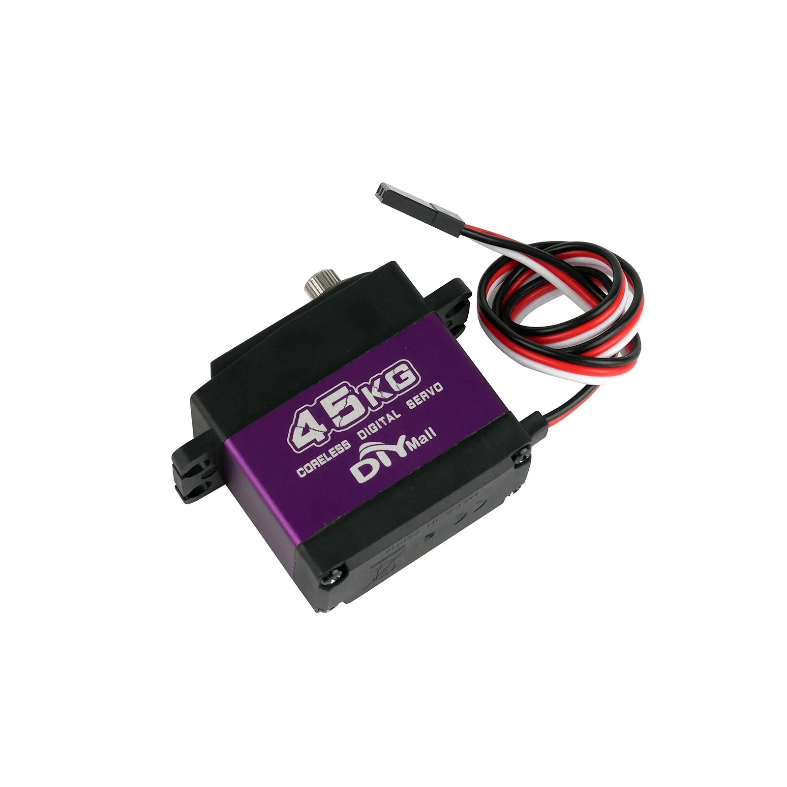 1/2/4pcs 45KG Coppia elevata Servo digitale Coreless Motore Metal Gear Sterzo Rotazione di 180/270/360 gradi per 1/8 1/10 RC Modello di auto