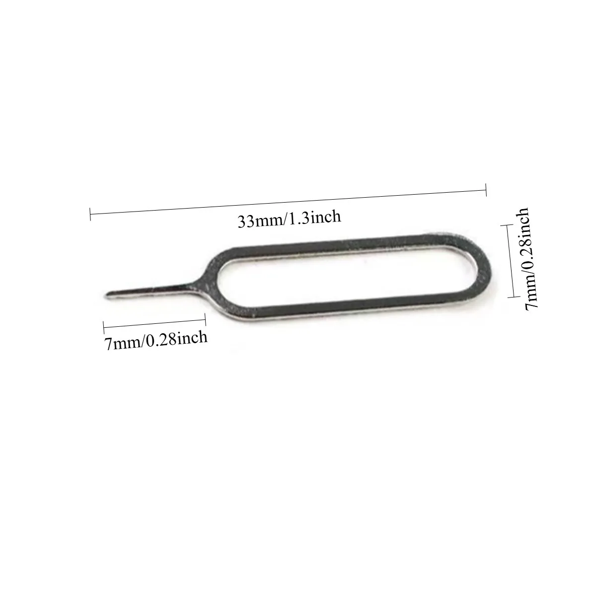 10pcs Anti-Lost Eject Sim Cards Tray Open Pin Needle Key Tool Ejetor for IPhone IPad Mobile Smartphone SIM Remover Accessories