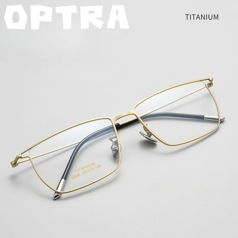 

OPTRA Men Anti Blue Ray Myopia Photochromic Glasses Casual Style Ultralight Reading Glasses Custom Prescription Optical Eyewear