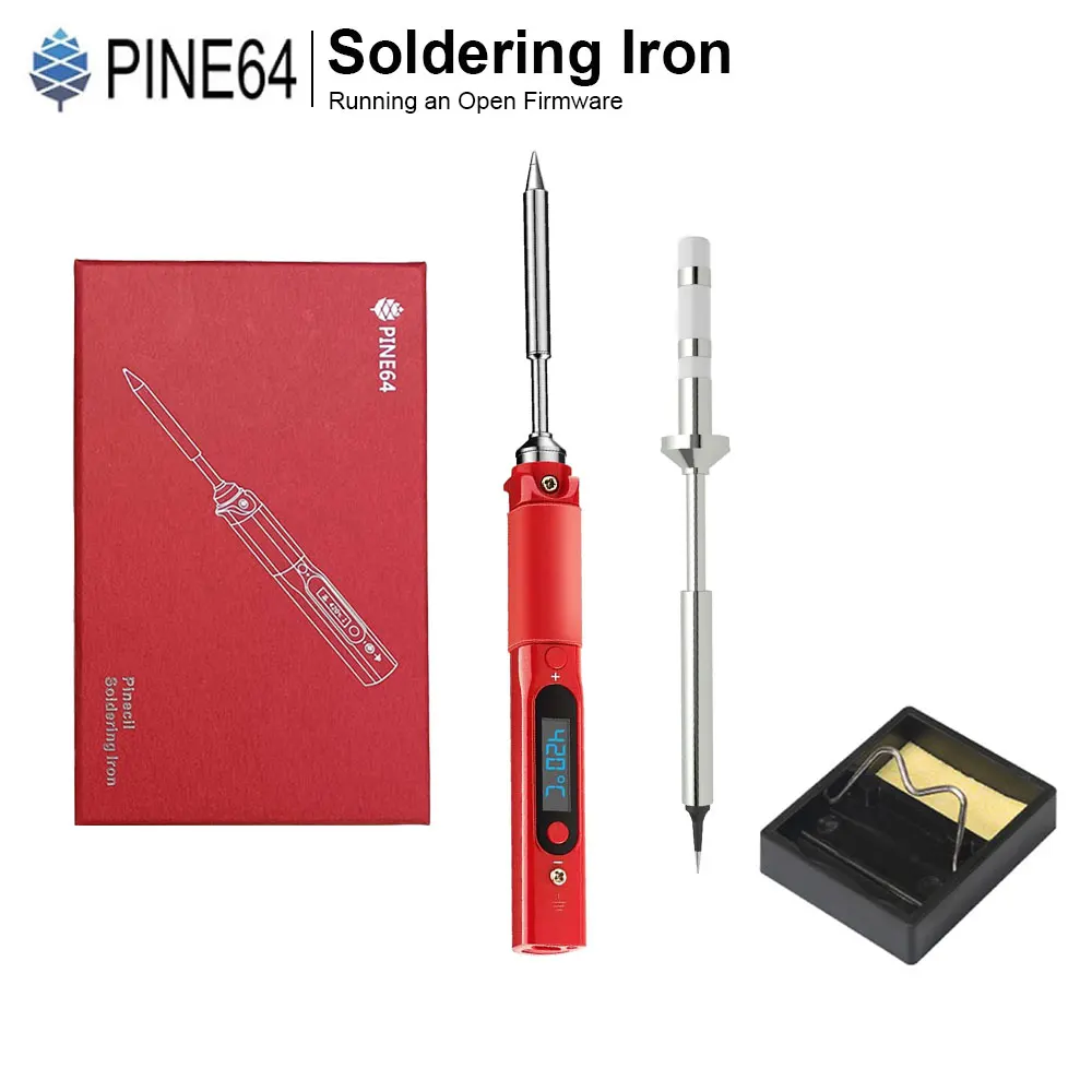 

Pine64 V1 Pinecil Smart Soldering Iron Kit Portable TYPE-C PD Jack For Welding Tools Constant Temperature Digital Solder Station