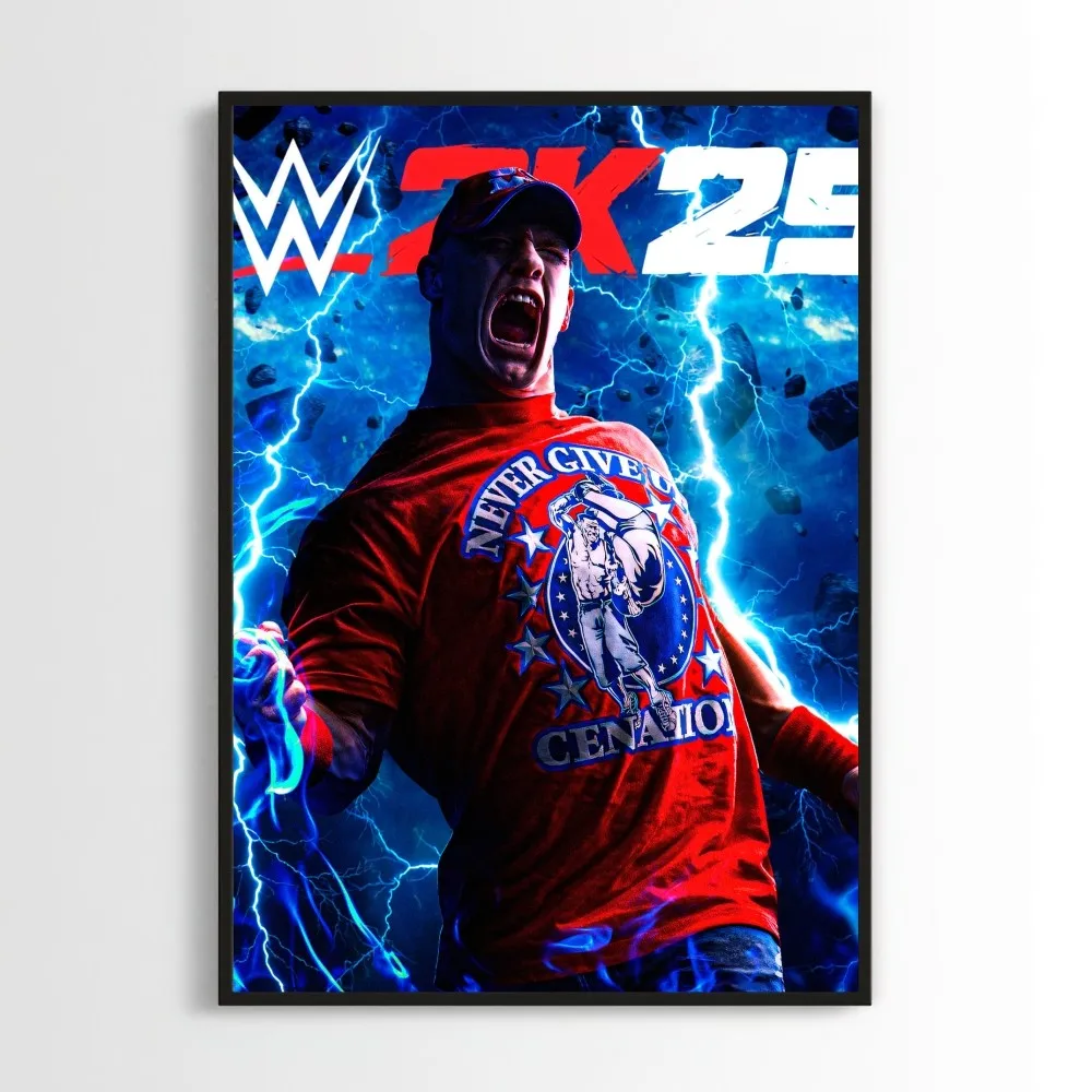 John Cena WWE Poster Prints Wall Pictures Living Room Home Decoration