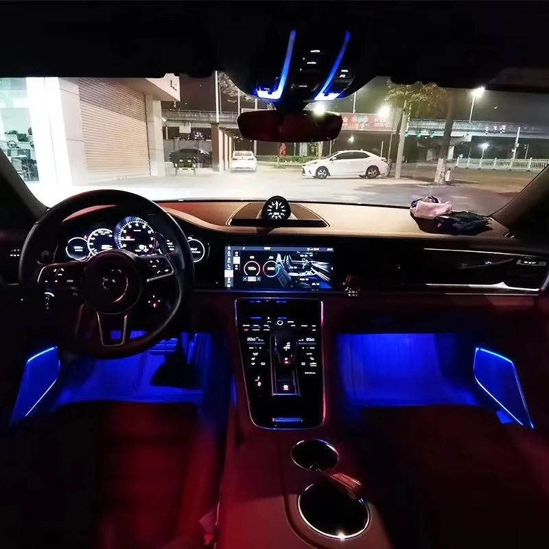 2017-2023 Interior Ambient Light Kit for  Panamera 971 Multi-Color Atmosphere Door Lighting Modification
