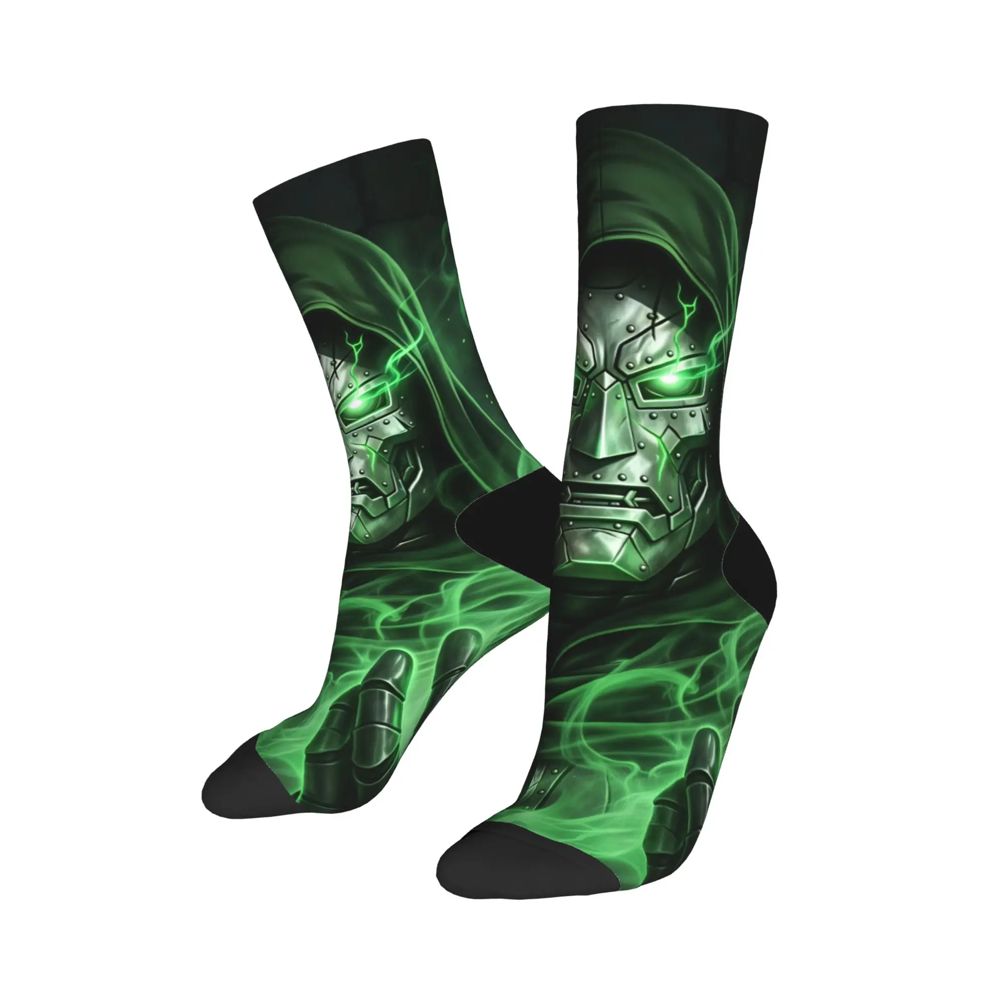 Dr Dooms Socks  Funny Stockings Autumn Non Slip Men Socks Quality Graphic Cycling Socks