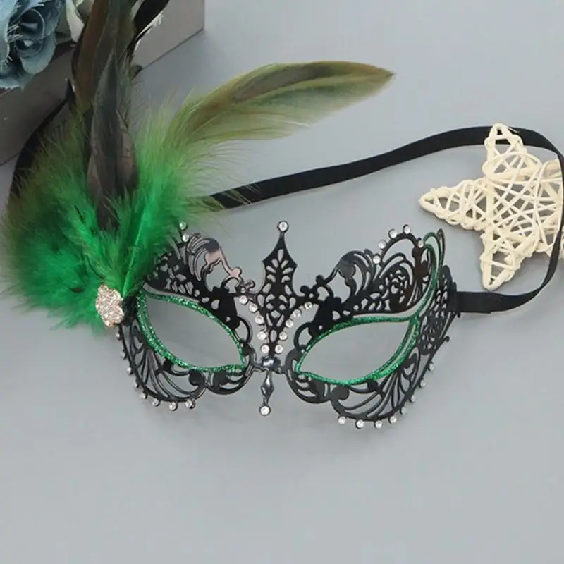 n7yfマスカレードマスクベネチアンマスクハーフフェイスマスククリスタルレースアイマスクパーティーマスク