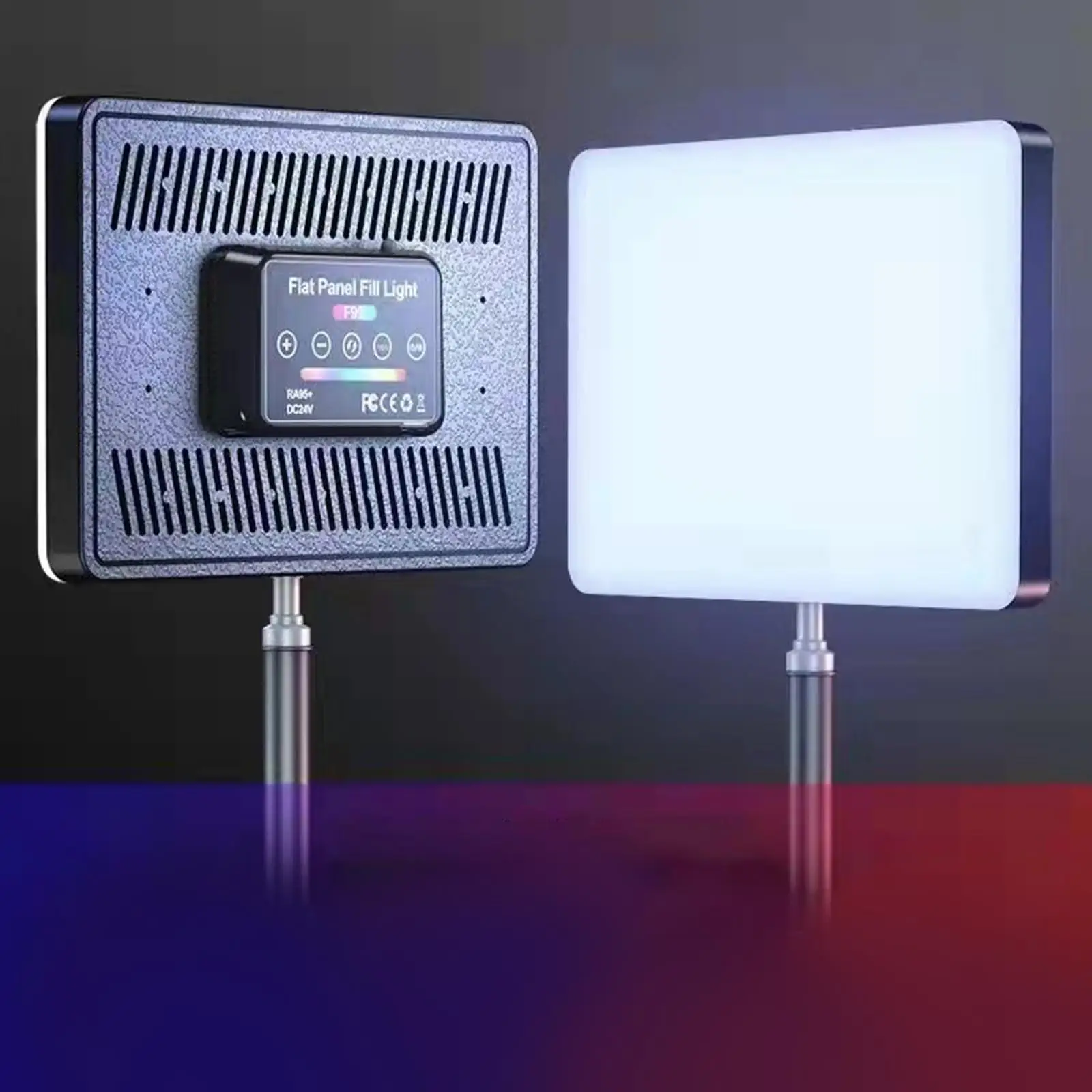 LED RGB Video Light Bi-Color Soft Panel Fill Lamp for Photo Studio Shooting