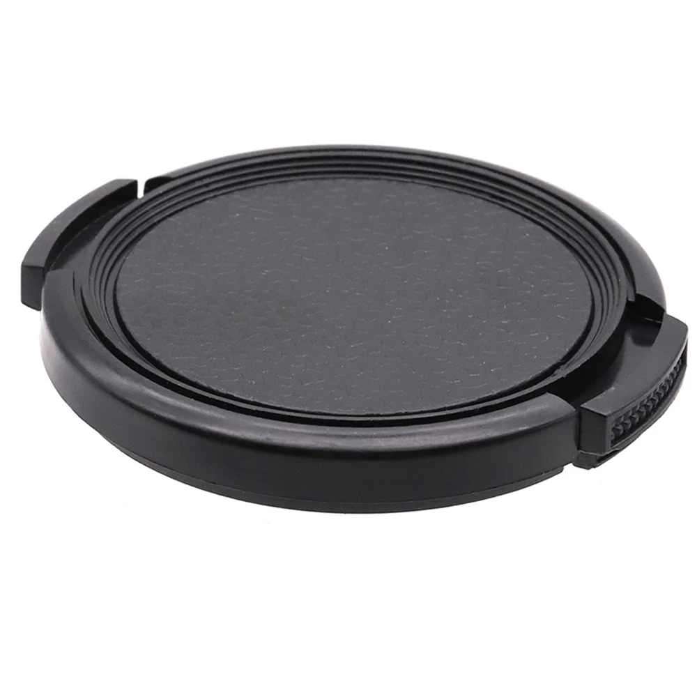 Universal Lens Cap Holder 37/40.5/43/46/49/52/55/58/62/67mm Center Pinch Snap-on Cap Cover Lens Cap Protective Lens Protector