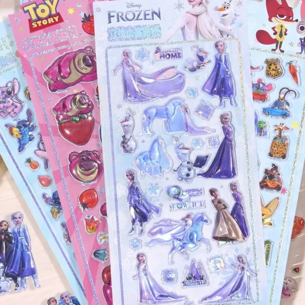 かわいいディズニー 3D クリスタルステッカー クリエイティブ周辺機器 ズートピア 学生報酬 ダイヤモンドステッカー 電話ケースデコレーション