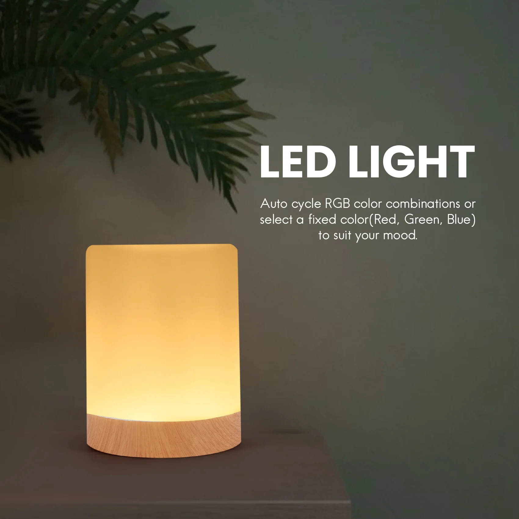 

A76K Night Light, Touch Lamp For Bedrooms Living Room Portable Table Bedside Lamps With Rechargeable Internal Battery Dimmable 2