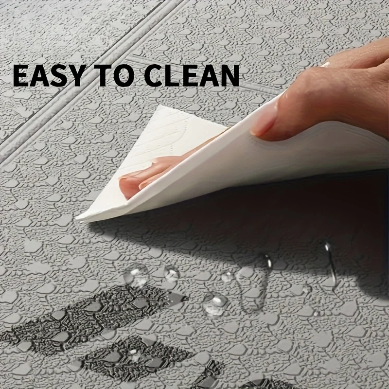 183X61Foldable TPE اليوغا حصيرة صديقة للبيئة مزدوجة الوجهين عدم الانزلاق للطي السفر اللياقة البدنية حصيرة لليوجا بيلاتيس والأرضية Workou