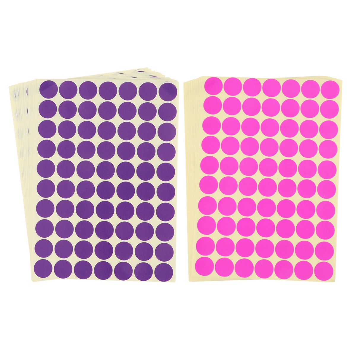 

30 Sheets Color Dot Stickers Colored Circle Label Customized for Labeling Crafts Dots