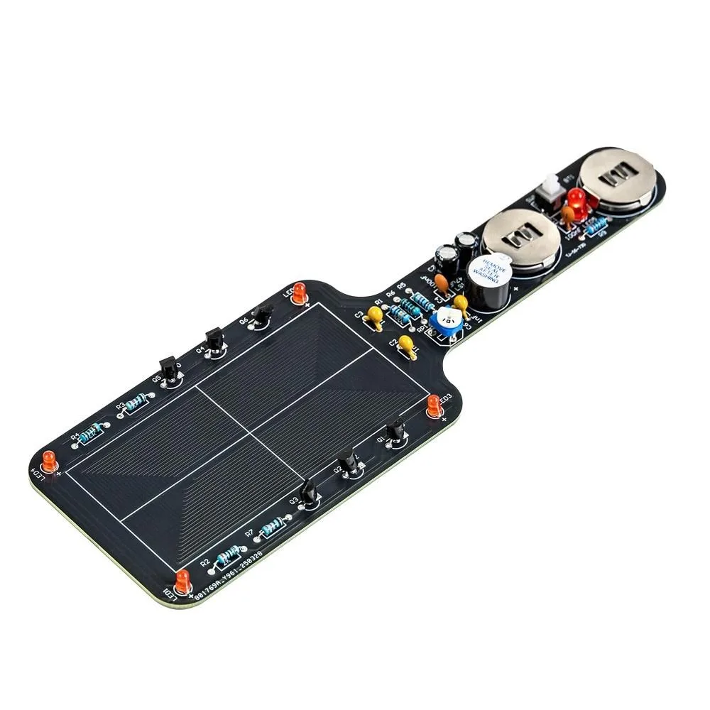 Handheld Metal Detector Kit Electronic DIY Soldering Practice Circuit Board Solder Parts DC6V for Student Welding Training
