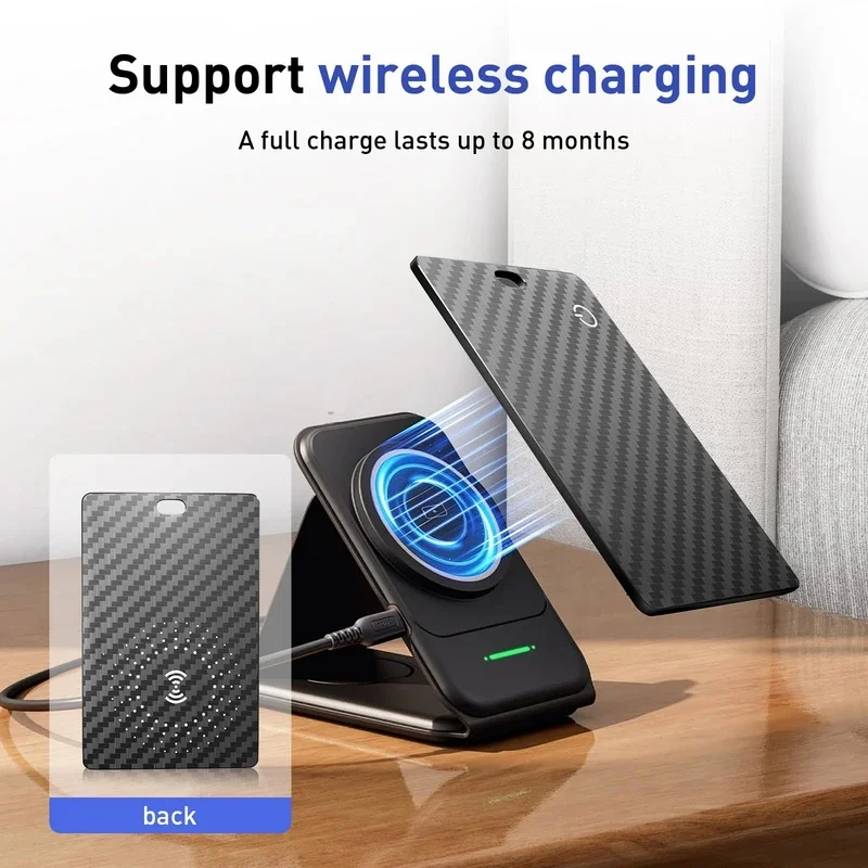 iOS Android GPS Tracker Smart Card Dual-System Global Bluetooth Locator Card Finder for iPhone Google Find My Wallet Pet