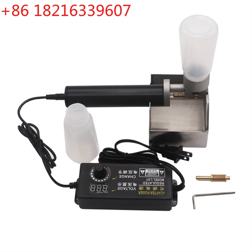 YAO Handheld Oil Edger Electric Leather Edge Oil Box Manual Finished Leather Products Side Oil Tool AC 100-240V 120W