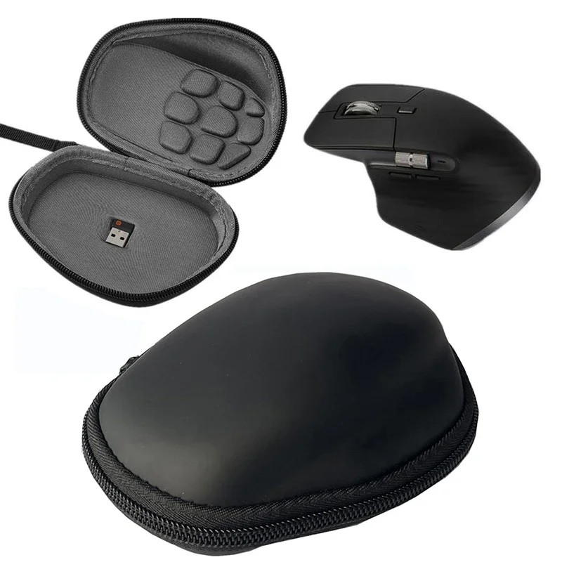 

Storage Bag For Logitech MX Master 3S Advanced Wireless Mouse Hard Case Protector Travel Portable Mice Bag Hard Shelll Accessory