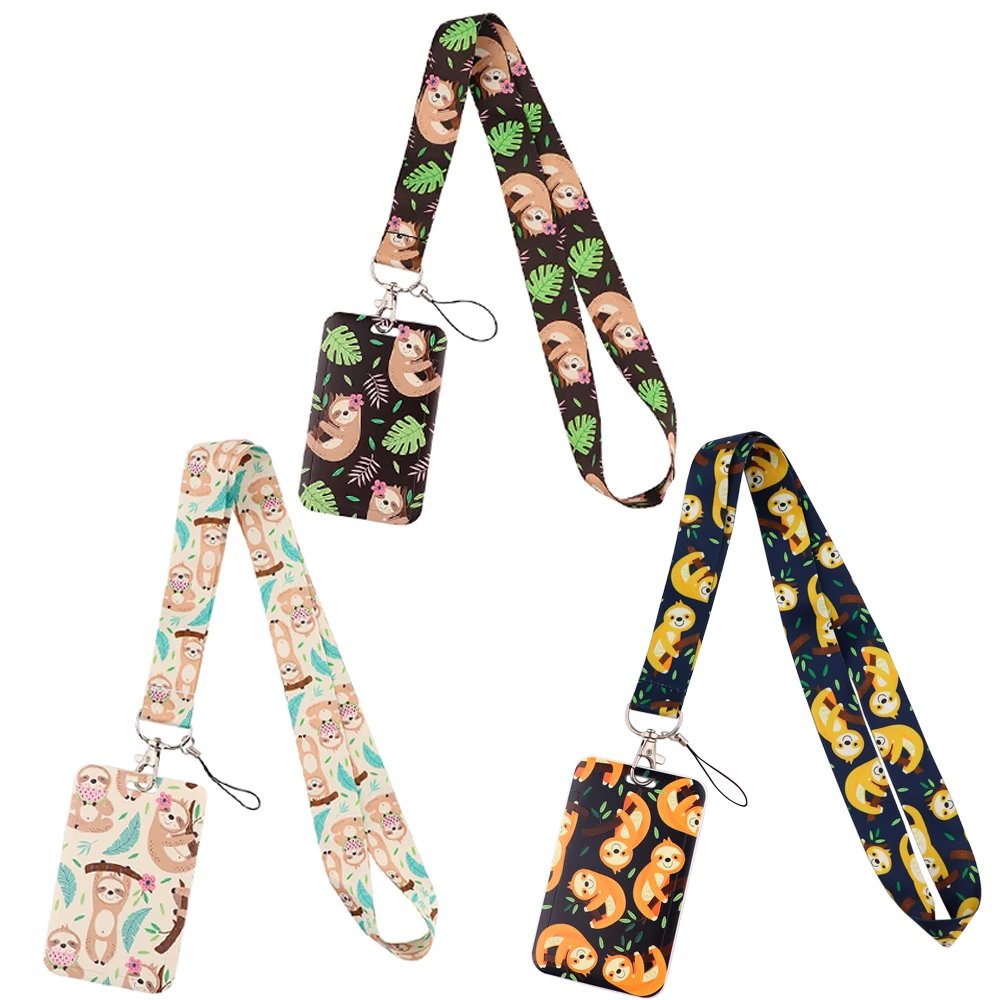 

CB779, забавный Ленивец, мультяшный строп для ключей, идентификационная бирка для телефона, «сделай сам», подвесные строительные подарки