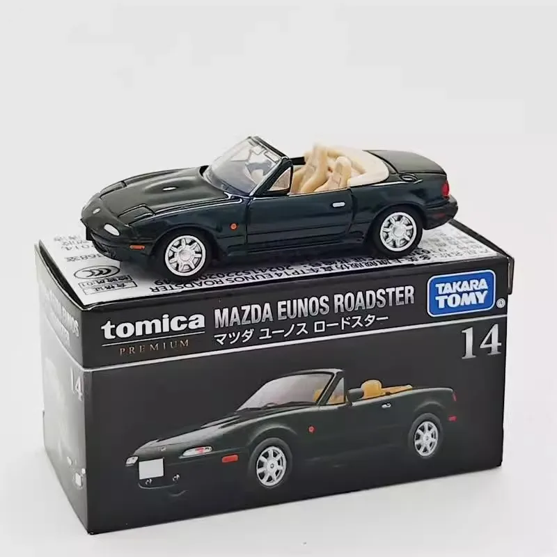 Premium 14 Mazda Eunos Roadster Car Alloy Toys Diecast Metal Model for Children Takara Tomy Tomica